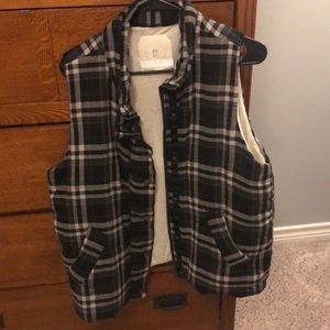 Plaid Vest